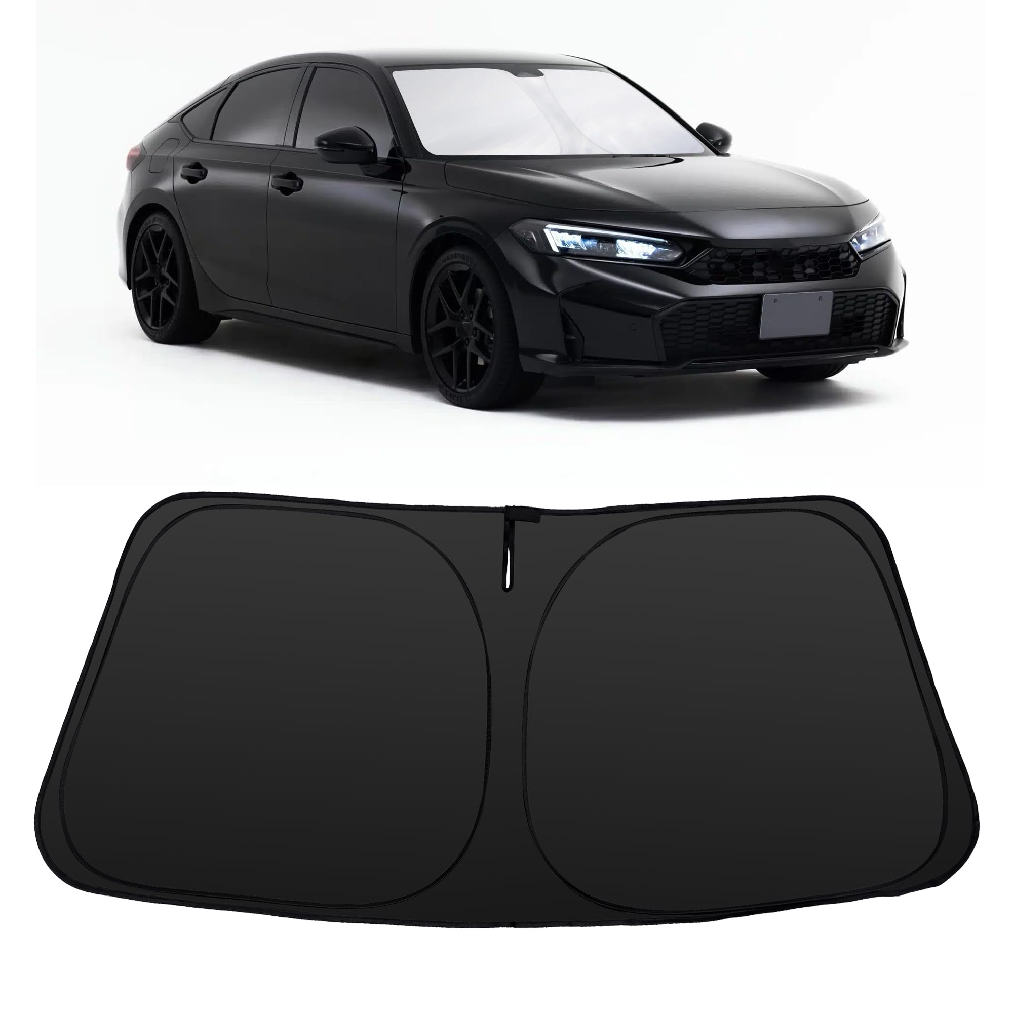 Windshield Sun Shade for 2022 2023 2024 2025 2026 Civic Honda