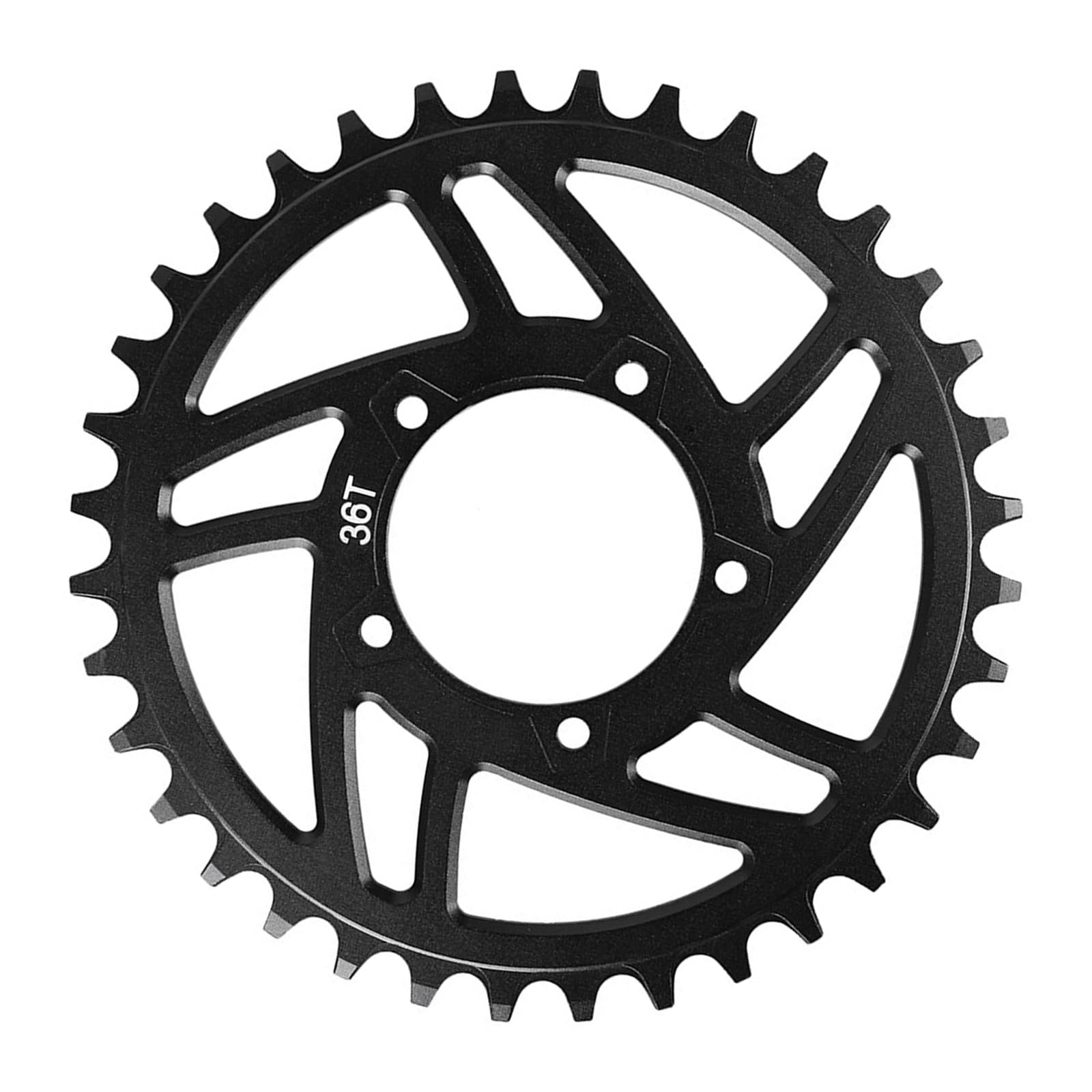 Accolmile Ciclismo Pignone Trasmissione 36T Nero BBS01
