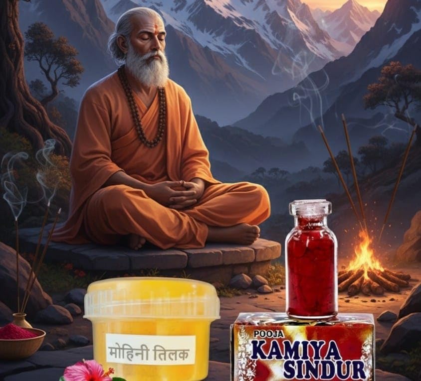 Kamiya Sindoor with Mohini Tilak Powder for Attract Money, Love and Peace-picture-20