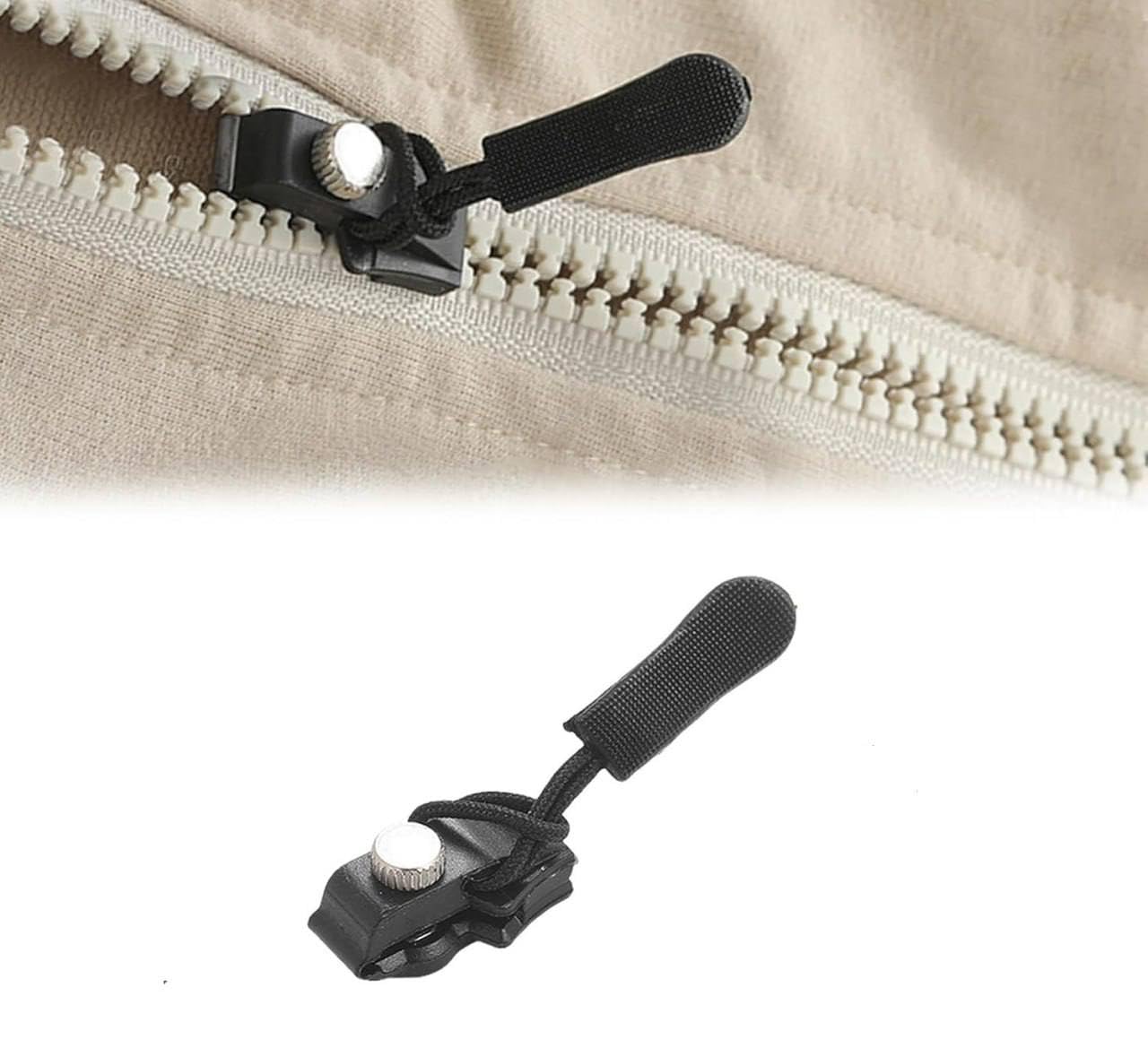 HOMETIC Universal Zipper Repair Kit Quick Fix Slider - Easy
