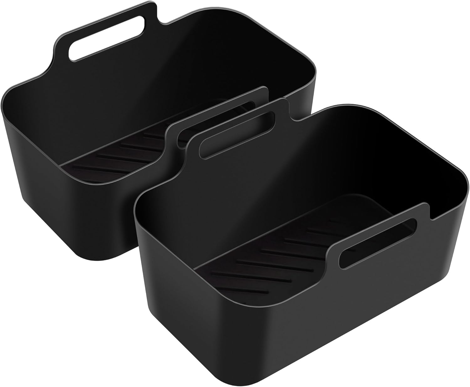 VonShef Air Fryer Liners, Set of 2 Resuable Silicone Airfryer Liners