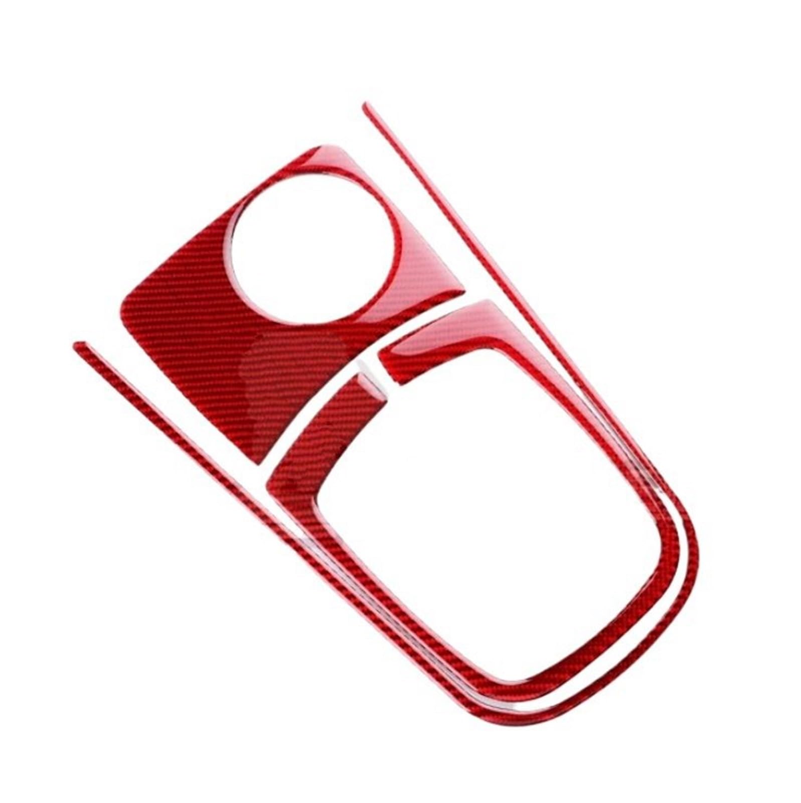 Gear Shift Panel Cover Compatible with Fluence for Megane 3 for RS 2009 2010 2011 2012 2013 2014 2015 LHD RHD Center Console Gear Shift Panel Cover Trim Sticker