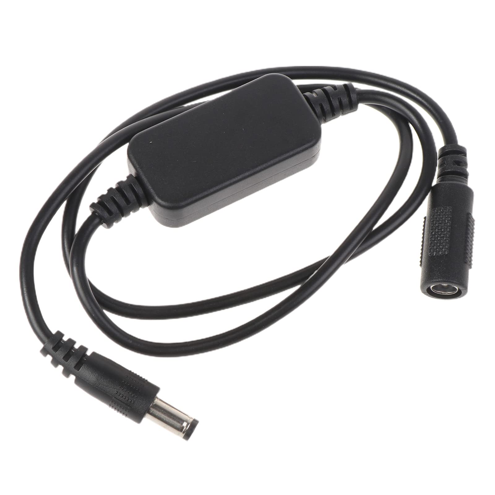 Kobeleen Women's Black 5V 9V 12V 5.5X2.1mm 24Hours Reset Automatic Restart Power Supply Cable For Wireless Modem Wifi Bridge Repeater Modem