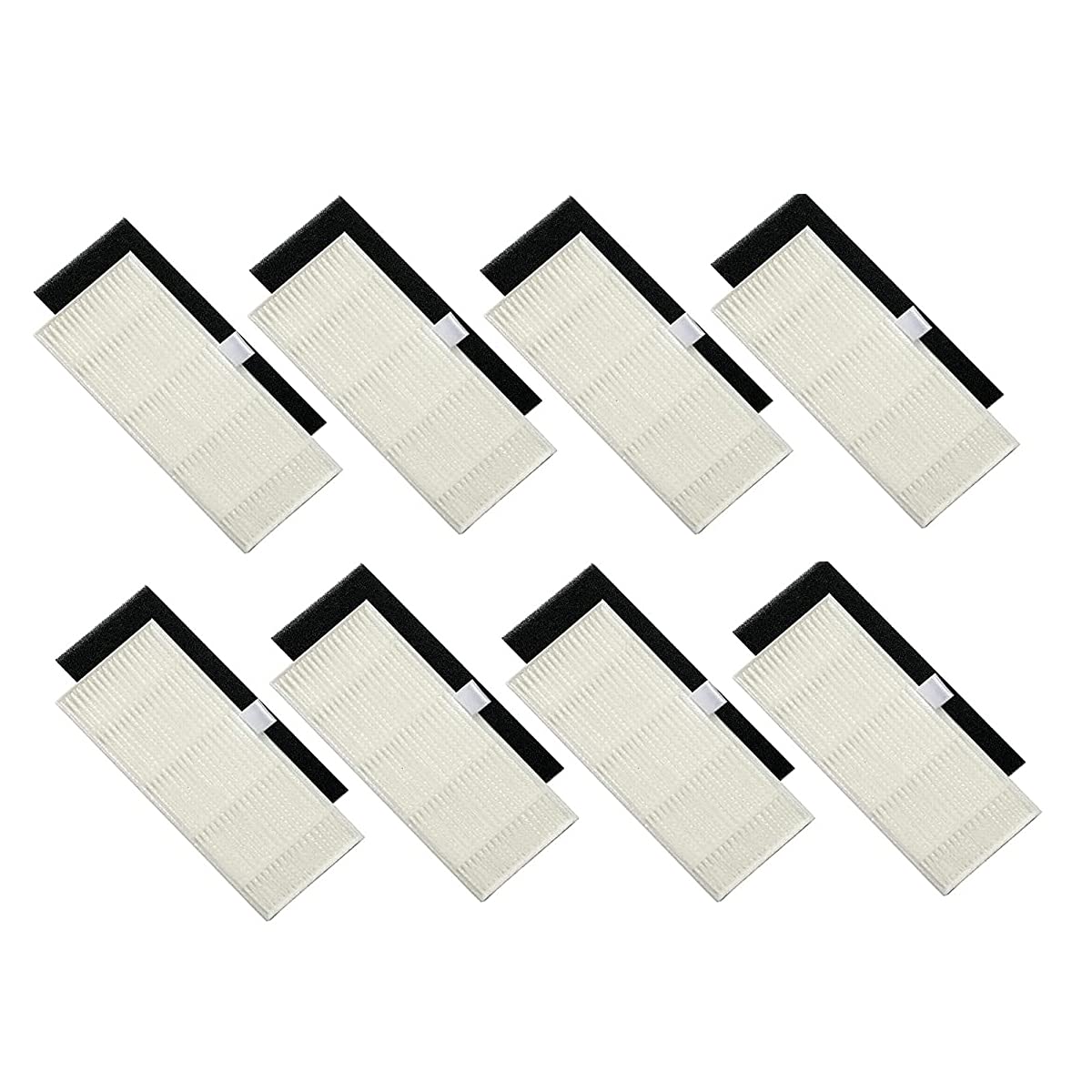ZRF Pack of 8 For Ultenic T10 Robot Vacuum Accessory Hepa Filter
