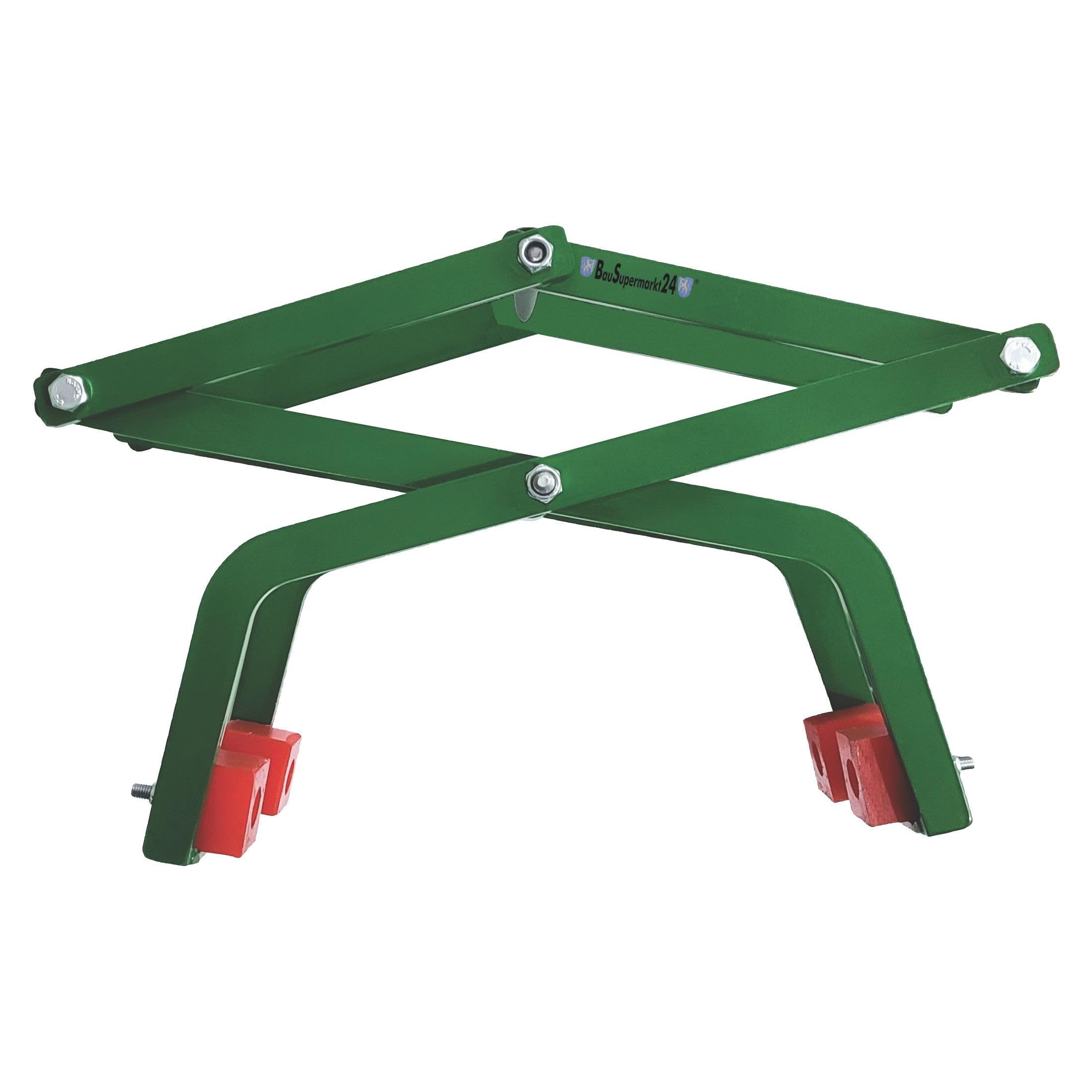 Bordsteinträger Versetzzange Pflasterzange – Spannweite 6-24 Cm, Tragkraft 325 Kg, Für Stein & Betonplatten (Rot)