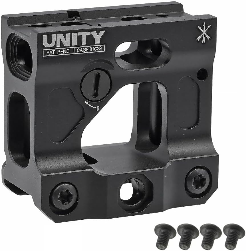 Amazon | [ 良品武品 ] T1 / T2 ドットサイト対応 ハイマウント UNITY FAST MICRO MOUNT レプリカ ...