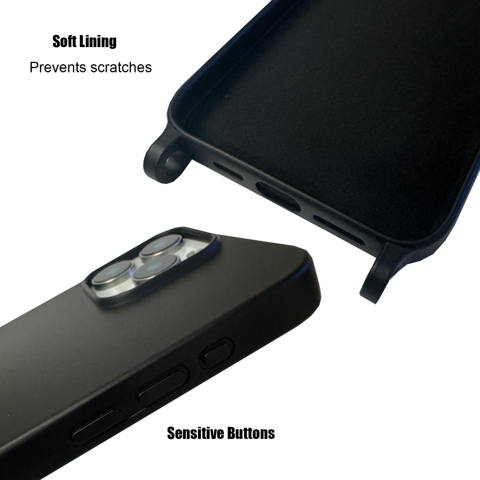 Amazon.com: CQUUKOI Crossbody Phone Case Compatible with iPhone 15