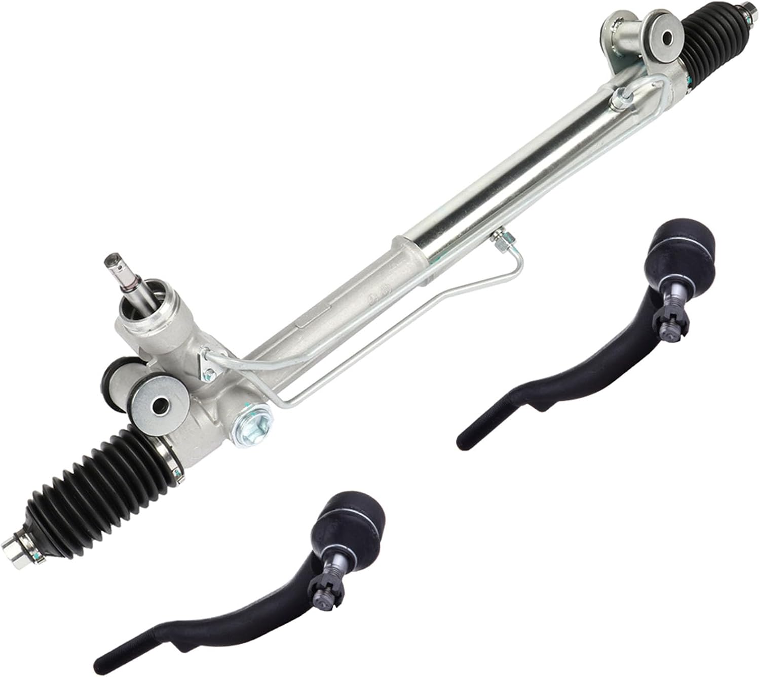 Compatible with Complete Power Steering Rack and Pinion Assembly w/Tie Rod End Fit for 2003-2004 for Chevrolet for SSR 5.3L 2005-2006 for for 6.0L 8-19207780-0 22-1014 221014