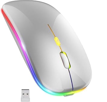 Blic Bwm6 Gri RGB  arjl  Kablosuz 1600DPI I kl  Kablosuz Sessiz Mouse