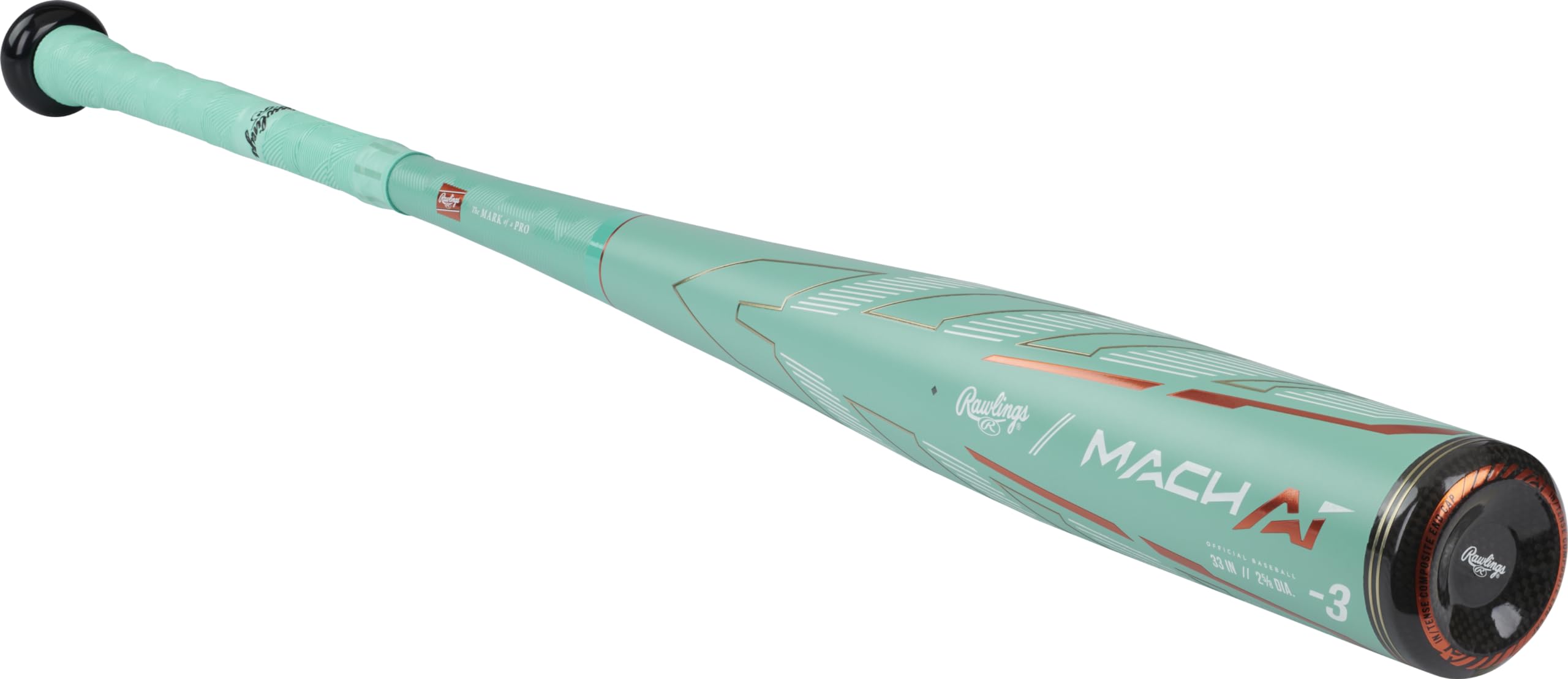 Amazon | Rawlings | MACH AI 野球バット | BBCOR | -3 | 2 5/8インチ