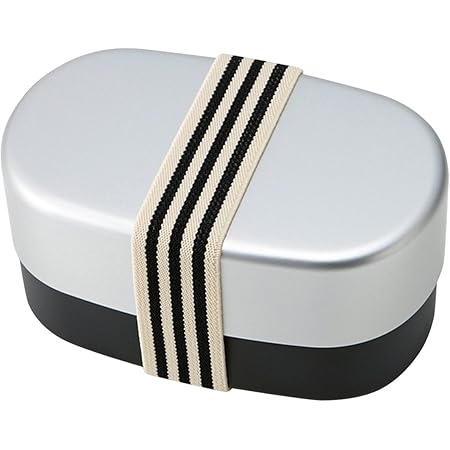 Amazon クラフトレシピ 小判 弁当箱 アルミ ランチ M Bk 580ml 電子レンジ対応 食洗機対応 大人 男の子 女の子 女性 2段 おしゃれ かわいい スリム 大きめ スクエア 子供用 二段 弁当 お弁当箱 ランチボックス ランチbox 収納 弁当箱 オンライン通販