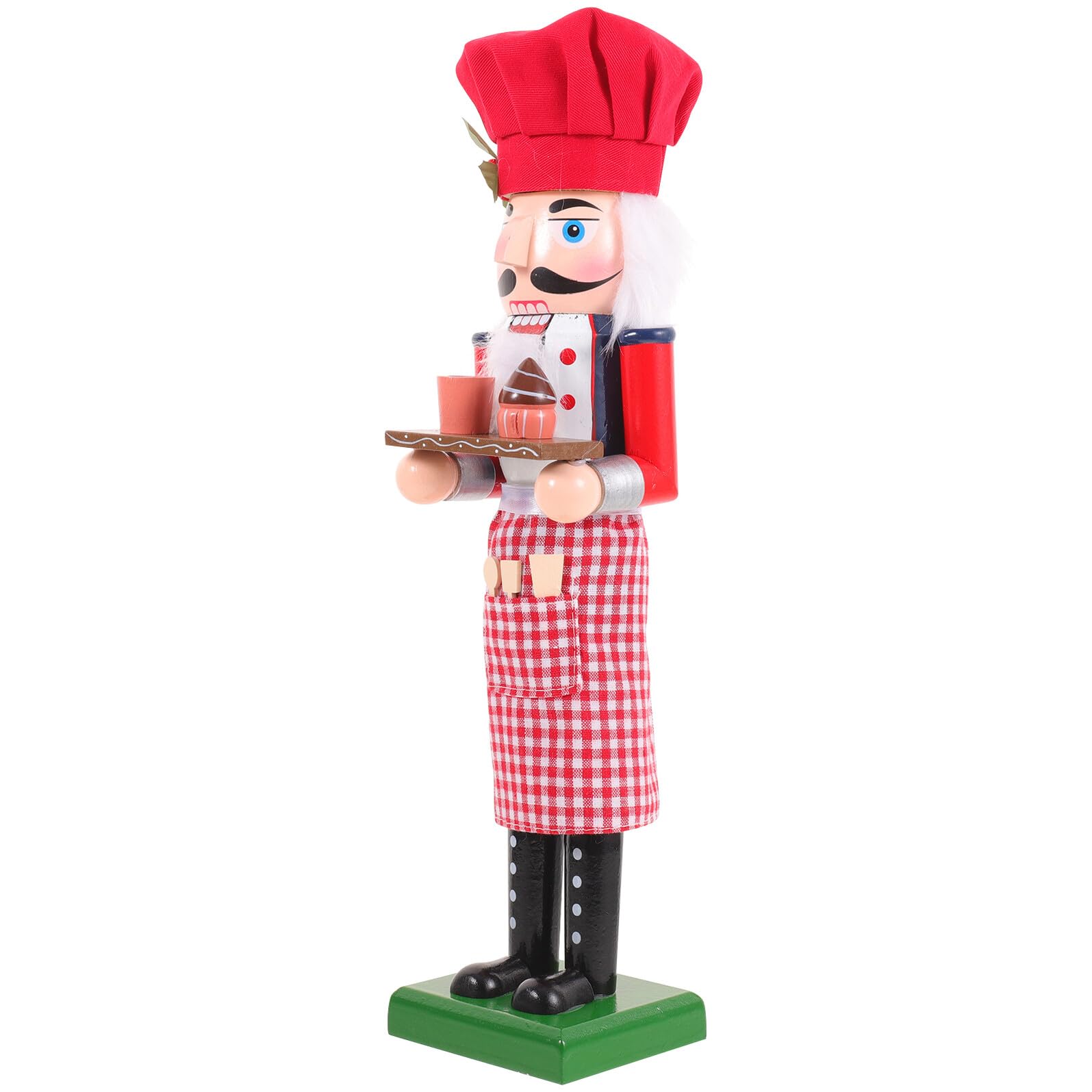 Figurine Casse-Noisette Boulanger en bois pour table de Noël