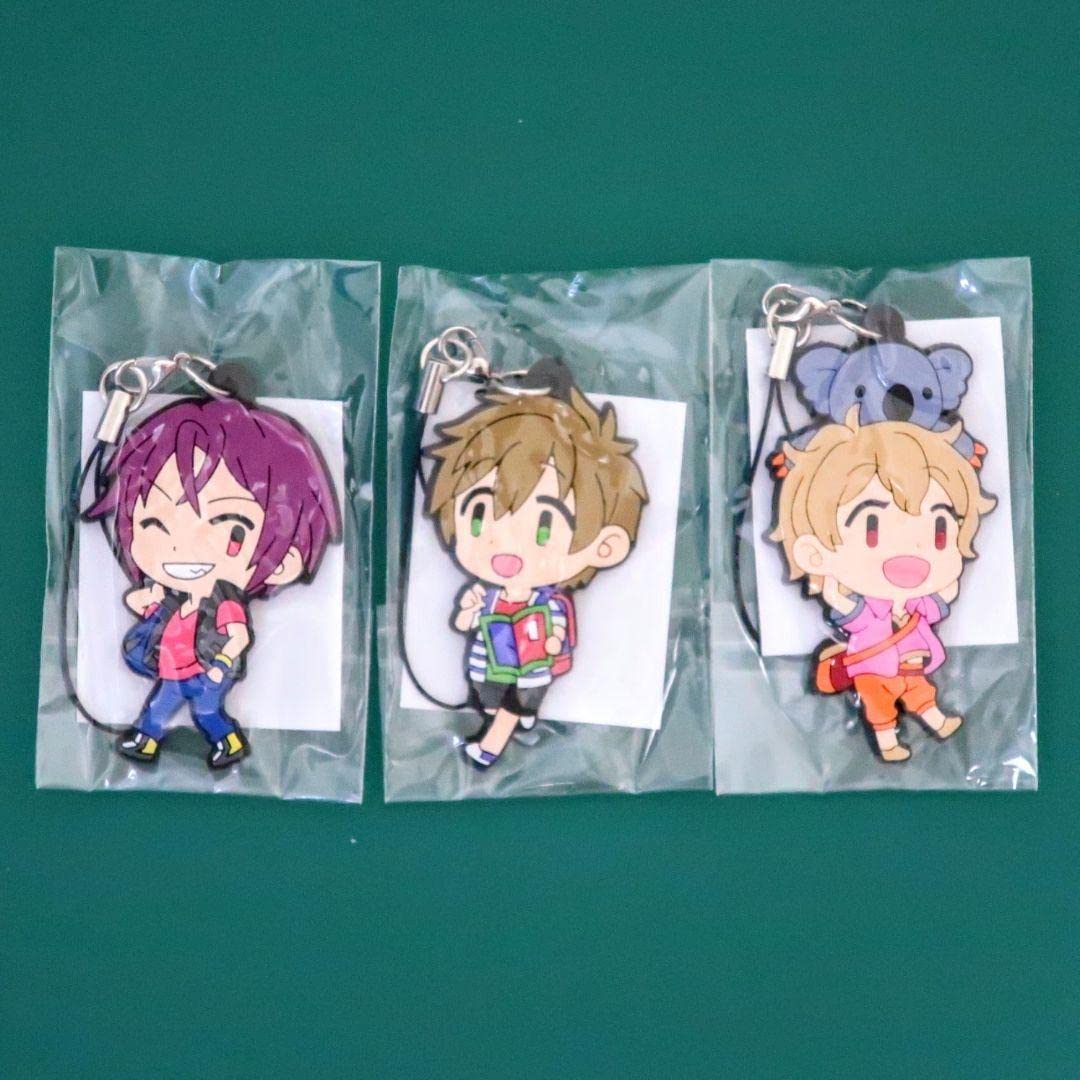 Free! ES × 三菱東京UFJ-VISAデビット ラバーストラップ 5点 Free! ES × 三菱東京UFJ-VISAデビット ラバーストラップ 5点