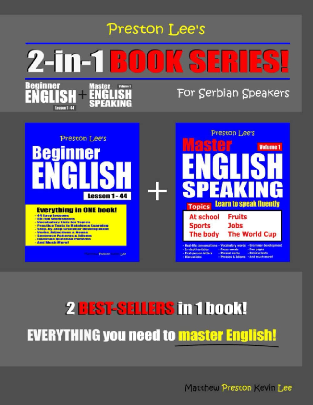 Preston Lee’s Beginner English Lesson 1 - 44 For Serbian Speakers + Master English Speaking - Volume 1 (Preston Lee's English For Serbian Speakers)