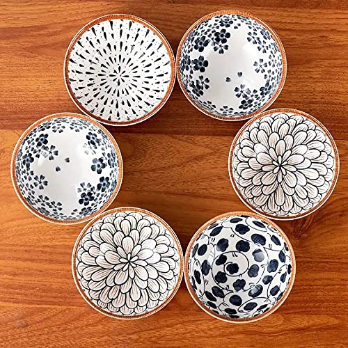 Image of Porcelain Bowls Set, 300 ML Serving Bowls Cereal, Salad, Pasta, Soup, Dessert, Suitable for Restaurant & Kitchen, Dishwasher Microwave Safe for Dining (12 -Piece)