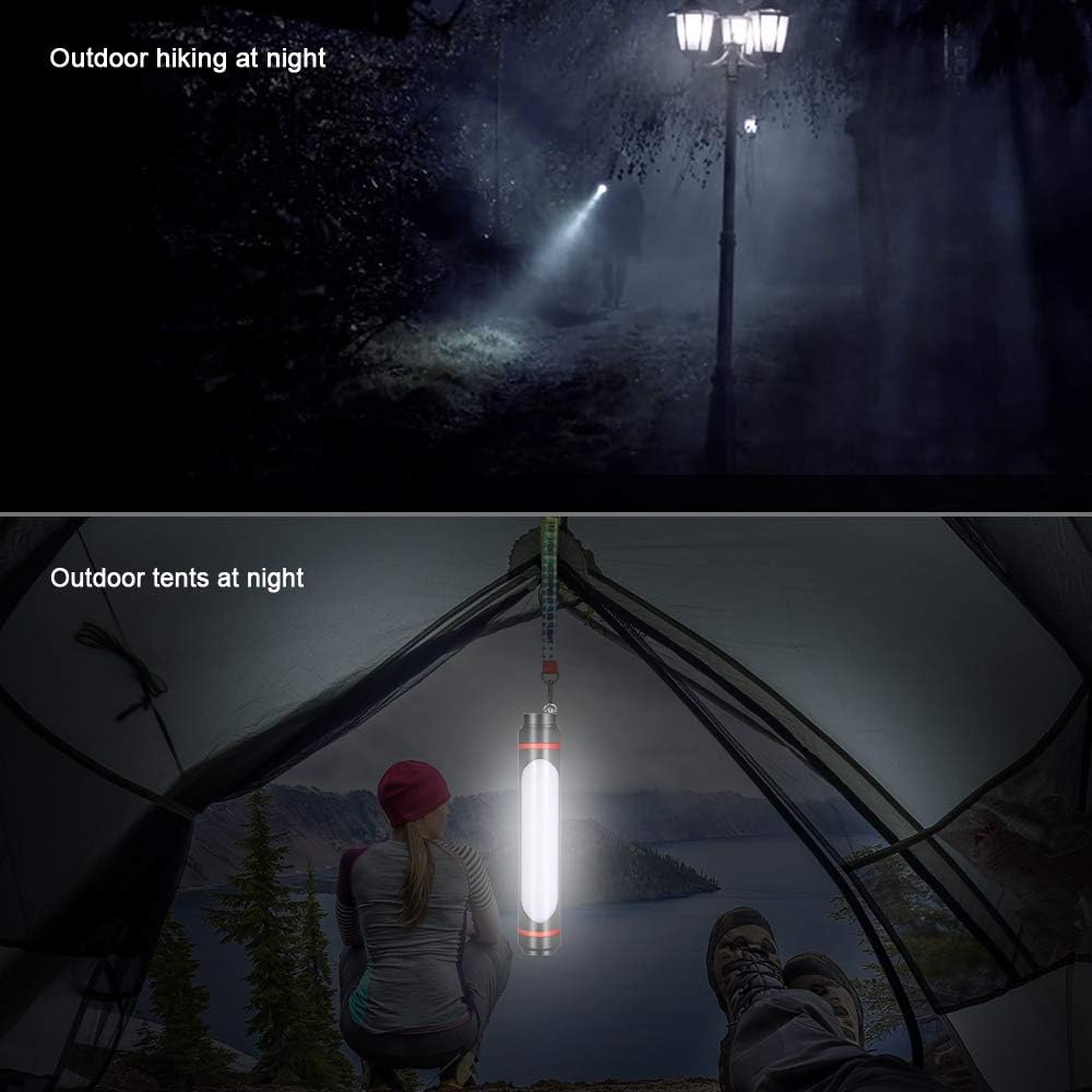Multi-Function Camping Lights - USB Rechargeable Camping Lantern-LED Tent Light(Green)