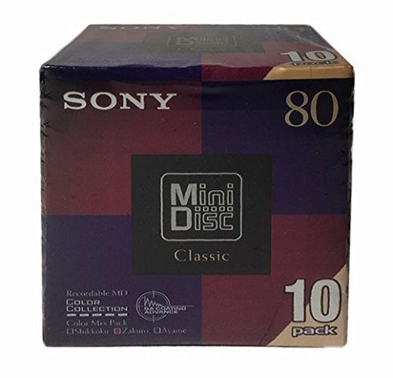 Amazon | ソニー MD80分10枚 [10MDW80CCX] | Sony | MDディスク