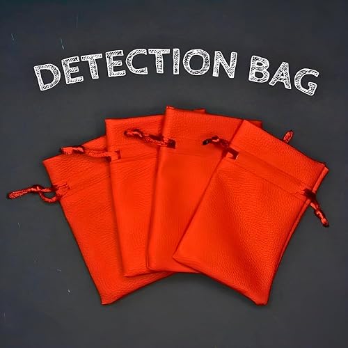 Miniatura 2 de MilesMagic Magician's Set de 5 bolsas de detección de lujo Gimmick Mind Reading Ilusión Efecto de predicción real, calle, escenario, salón Close-Up