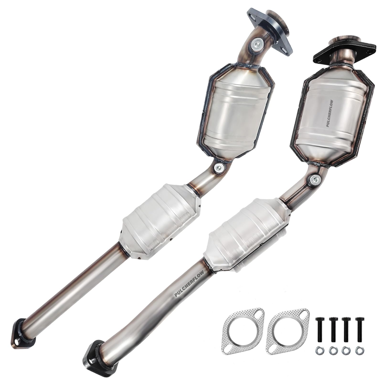 Left Right Catalytic Converter Compatible with 2003-2011 Ford Crown Victoria, 2003-2011 Mercury Grand Marquis, Lincoln Town Car 4.6L V8 Catalytic Convertor High Performance (EPA Compliant)