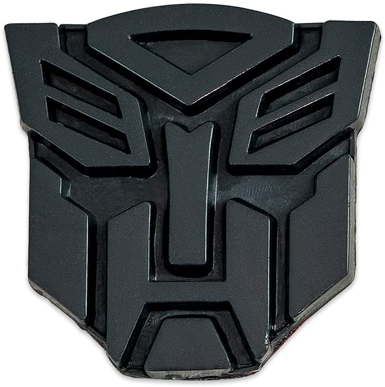 The Masonic Exchange Transforming Auto Robot Auto Emblem - [Black][3 1/4'' Tall]