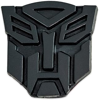 Transforming Auto Robot Auto Emblem - [Black][1'' Tall]