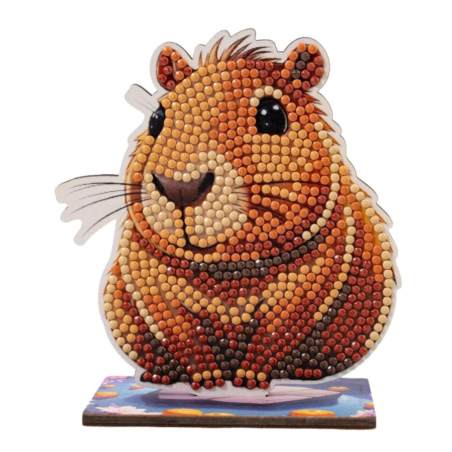 CRYSTAL ART Capybara Wildlife Buddies Kit Craft Buddy