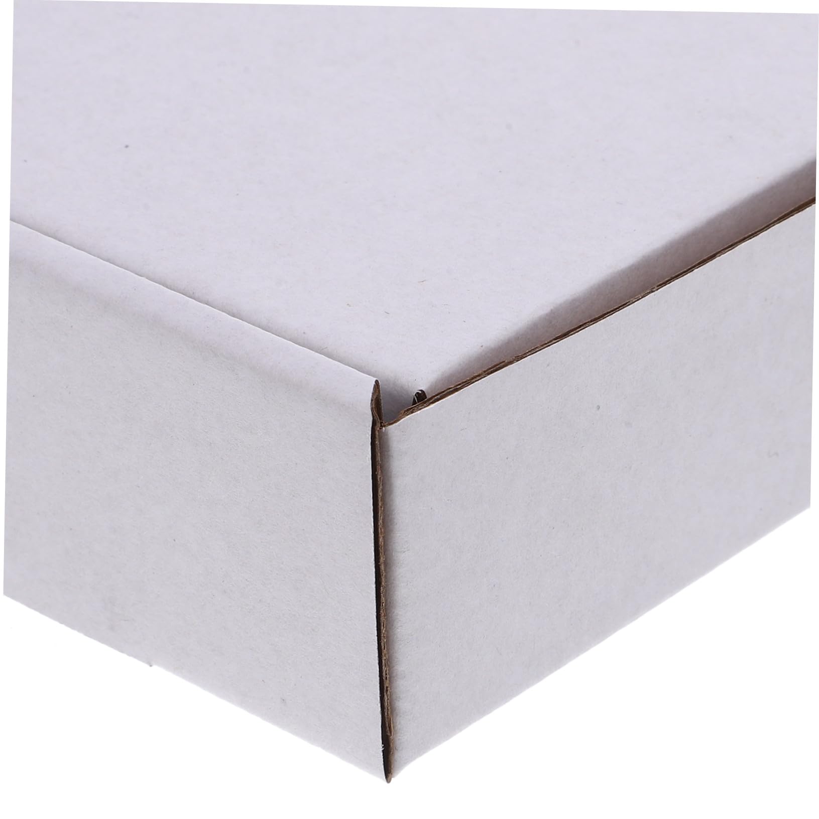 Cajas de Pizza de Color Blanco 30 Piezas de Papel Kraft Corrugado