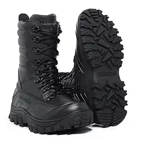 Coturno Militar Bota Tática Com Zíper Attack Reforçado Resistente a água LUGHATO OFICIAL