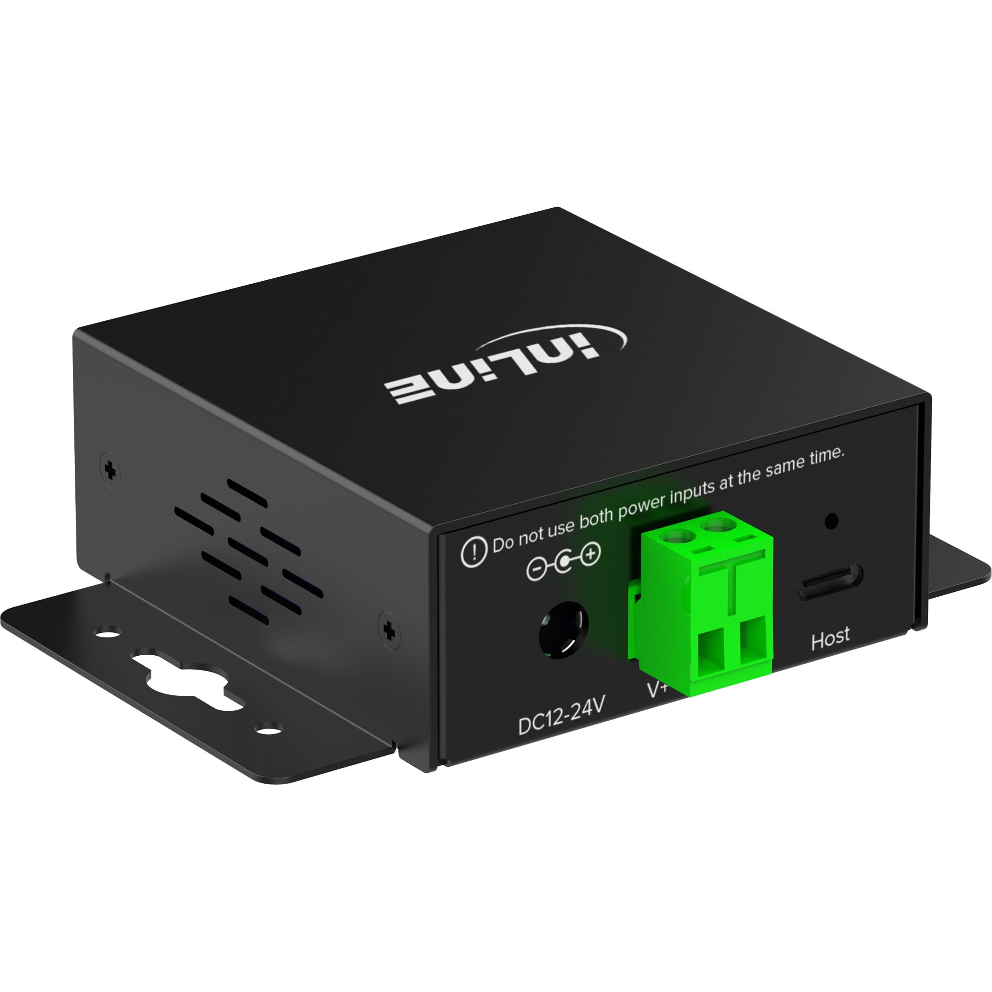 Inline Industrial USB 3.2 Hub de 4 Puertos, 2 x USB-A / 2 x USB-C, 5 GB/s