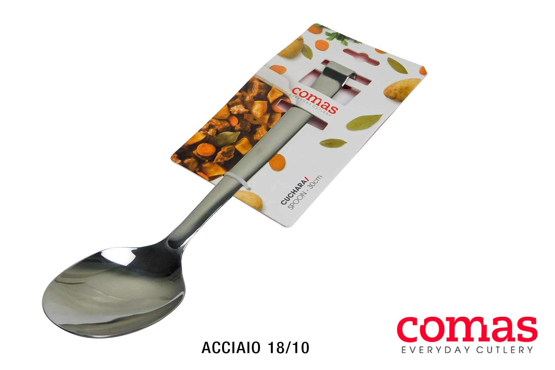 Comas Cucchiaio A Servire Acciaio Inox 18/ .30, 10 CM
