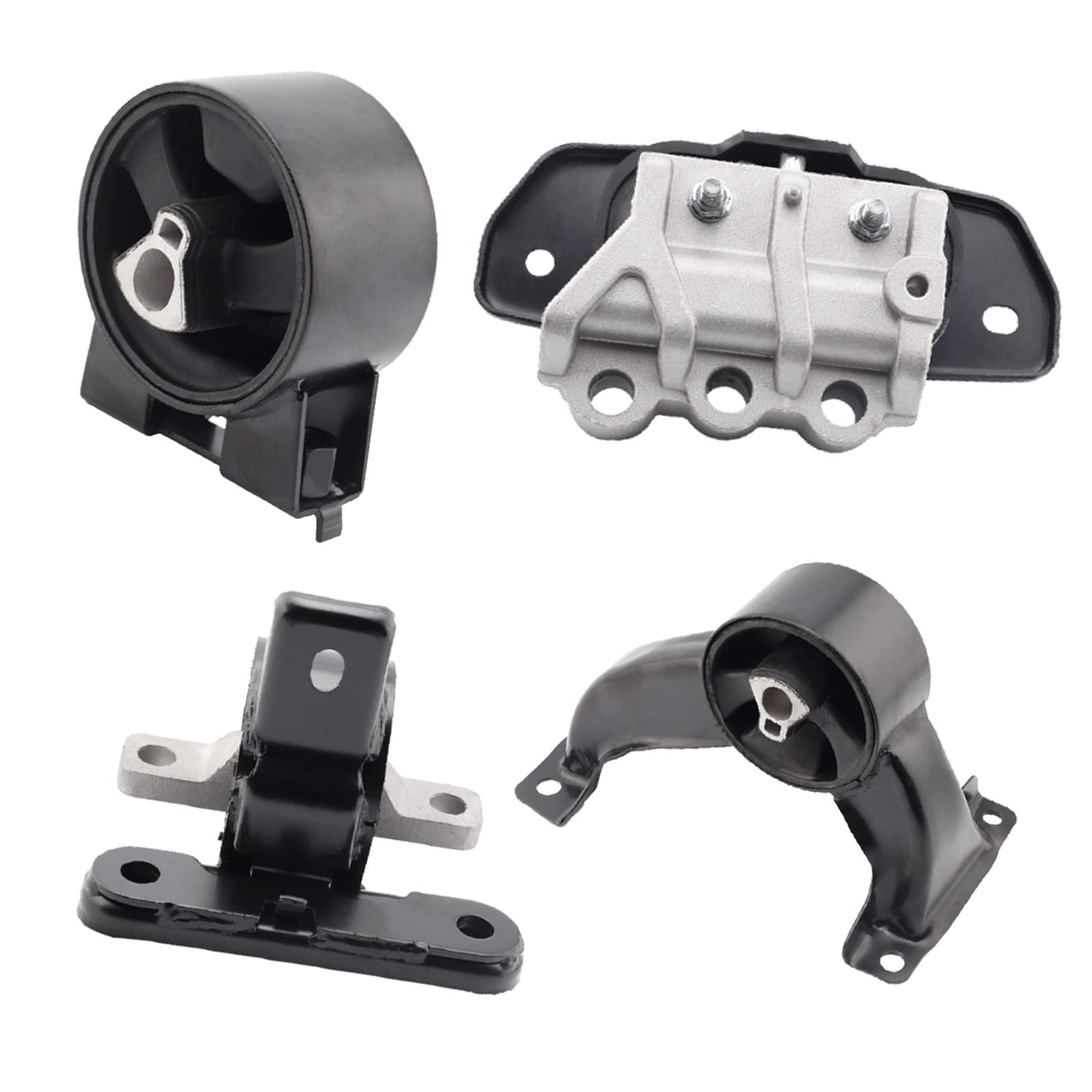 Engine Motor Mount & Trans Mount Compatible with 2008-2014 Dodge Avenger 2.4L 2007-2010 Chrysler Sebring 2.4L 2.7L 3.5L Replacement for A5420 A5443 A5465 A5469
