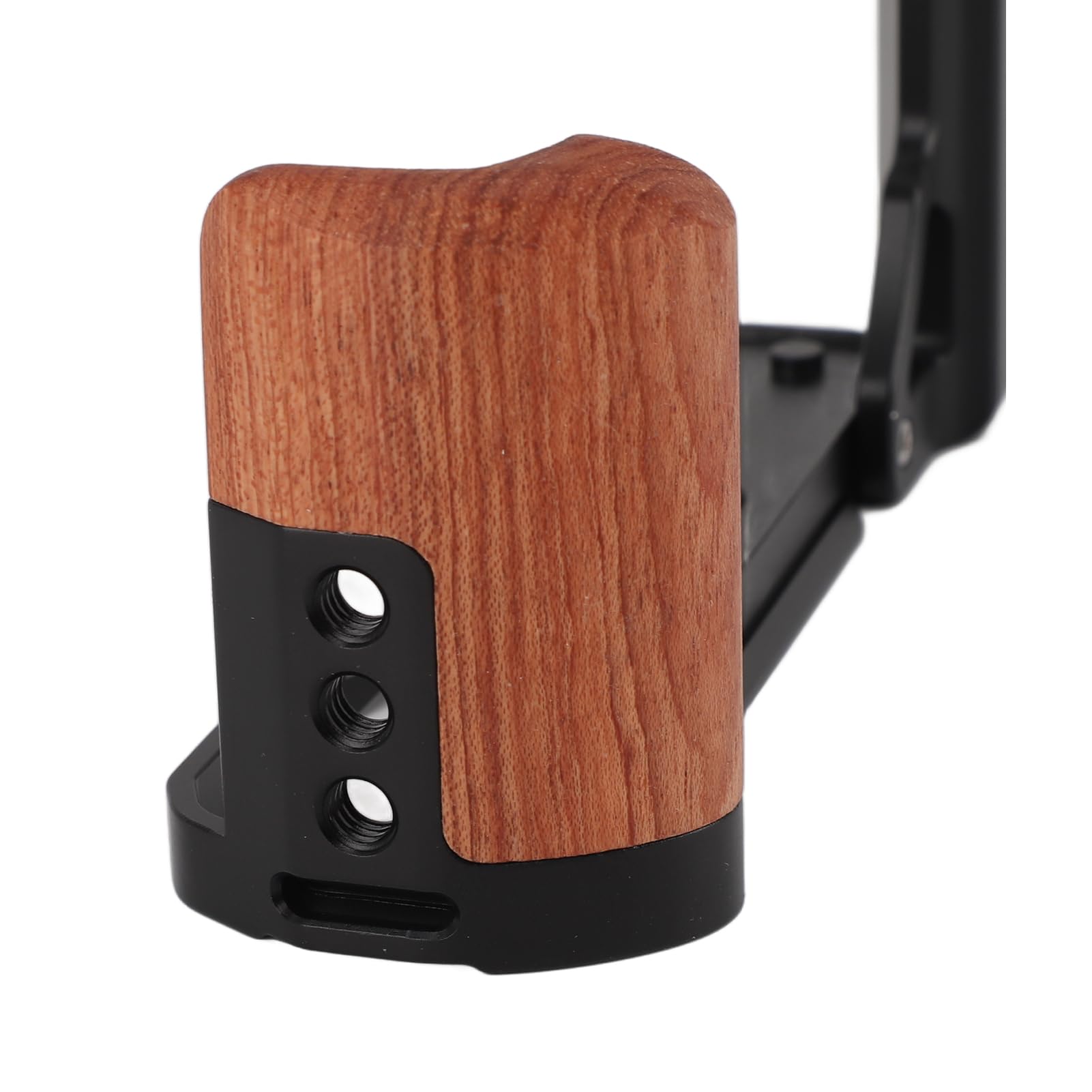 Cage D'appareil Photo pour Nikon ZFC, Plate-Forme D'appareil Photo Complète avec Poignée en Bois, avec Trous Filetés pour Chaussures Froides, Extension D'accessoires Pris en