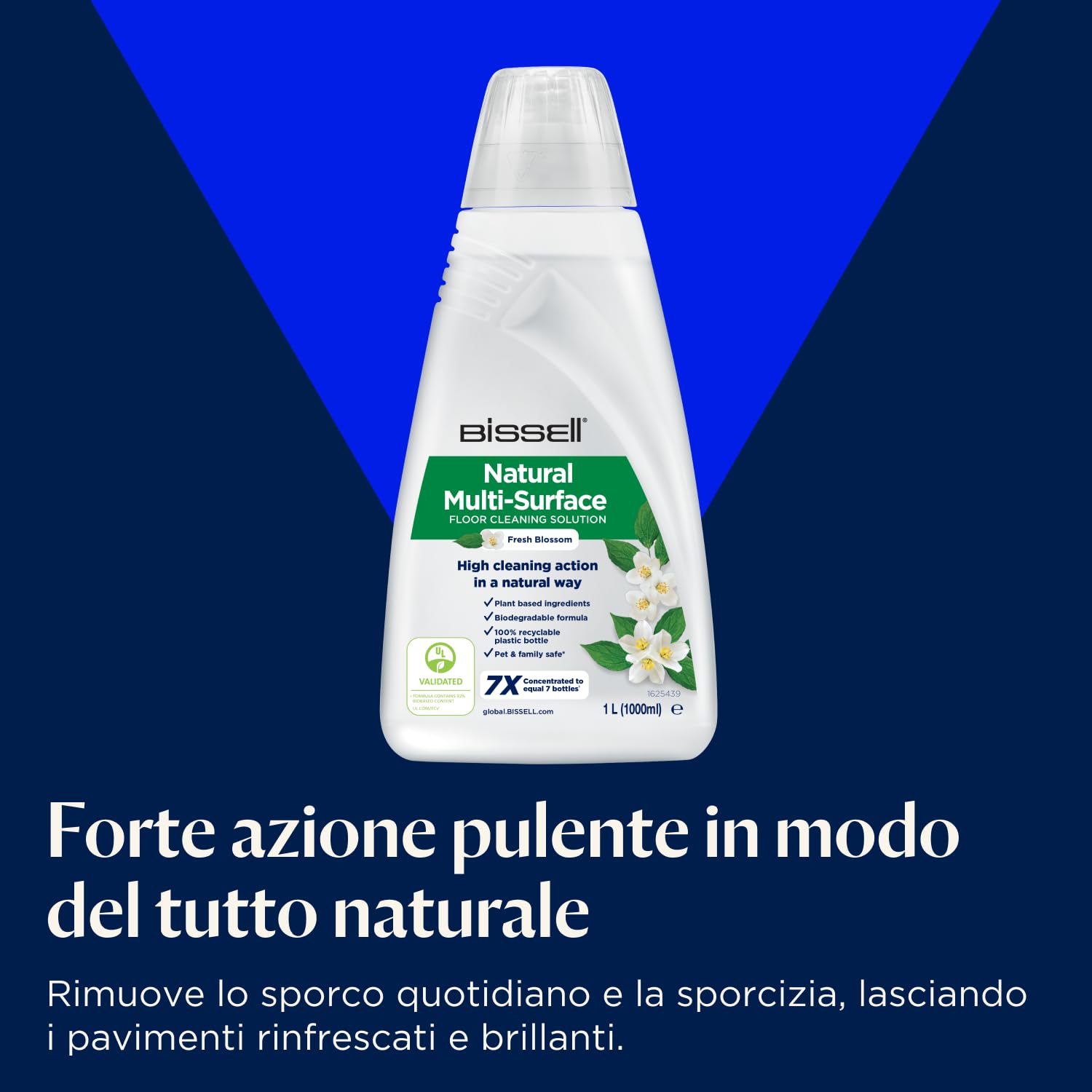 Bissell CrossWave HF3, Aspirapolvere Senza Fili, Aspira e Lava Insieme, Scopa Elettrica Leggero, 25 Minuti di Autonomia, Lavasciuga Pavimenti, Lavapavimenti Potente, Solo per Pavimenti Duri, 3598N