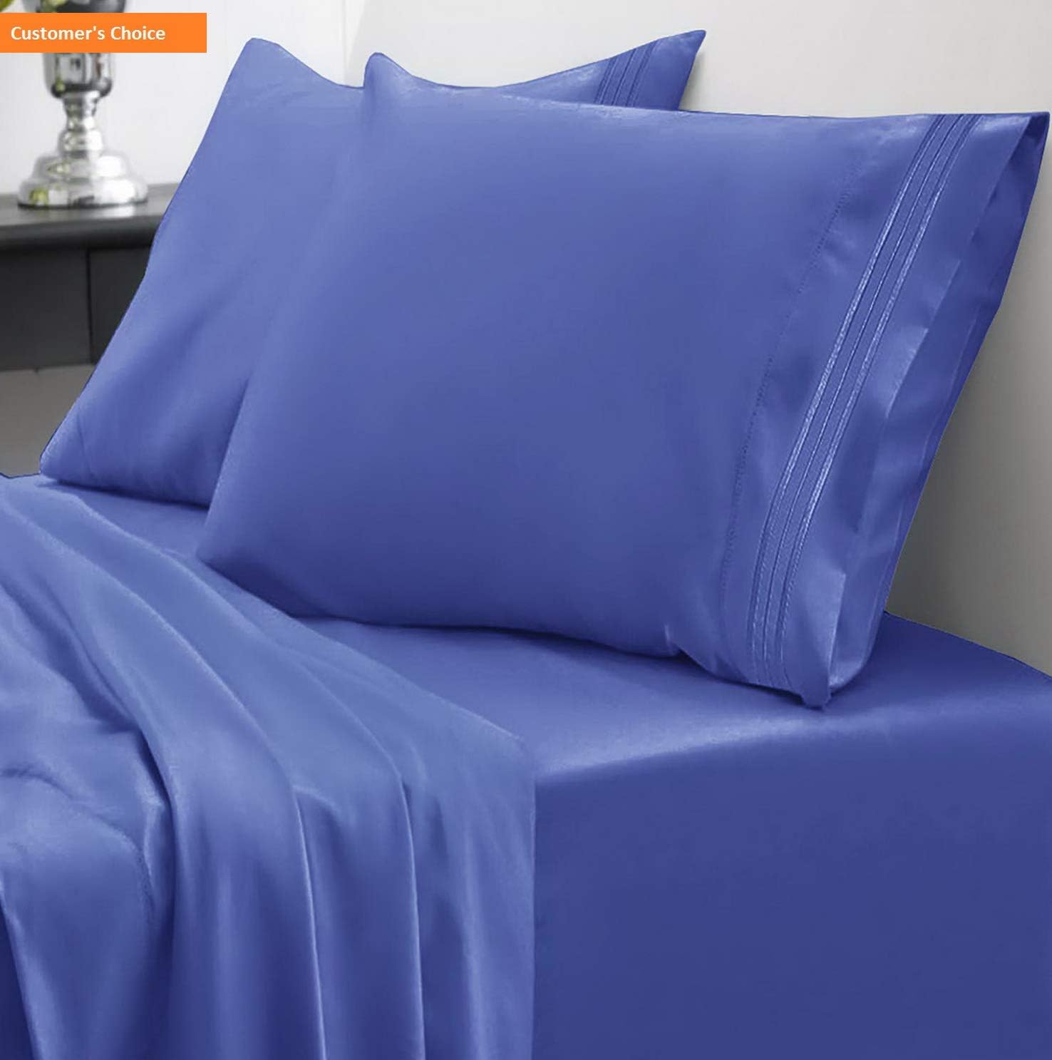 Mikash 1800 Thread Count Sheet Set Soft Egyptian Quality