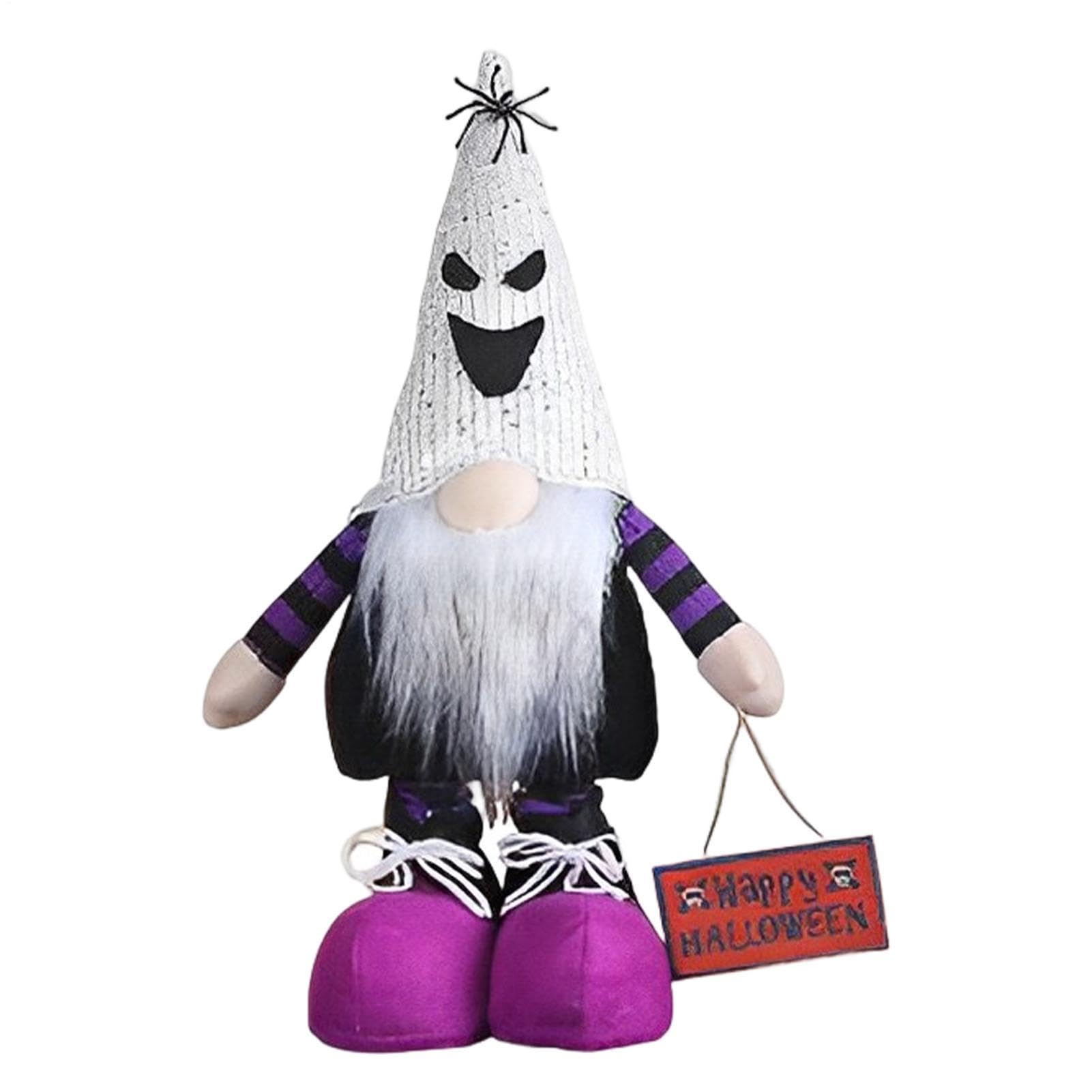 Genérico Peluches Gnomos Halloween Peluche Calabaza sin Rostro Hecho a Mano