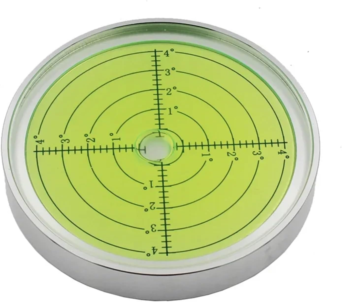 Circular Round Spirit Level Bubble Large Heavy Machinery Leveling Balance Device Instrument Green Dia130mm 100mm 1PCS(Diameter100mm)