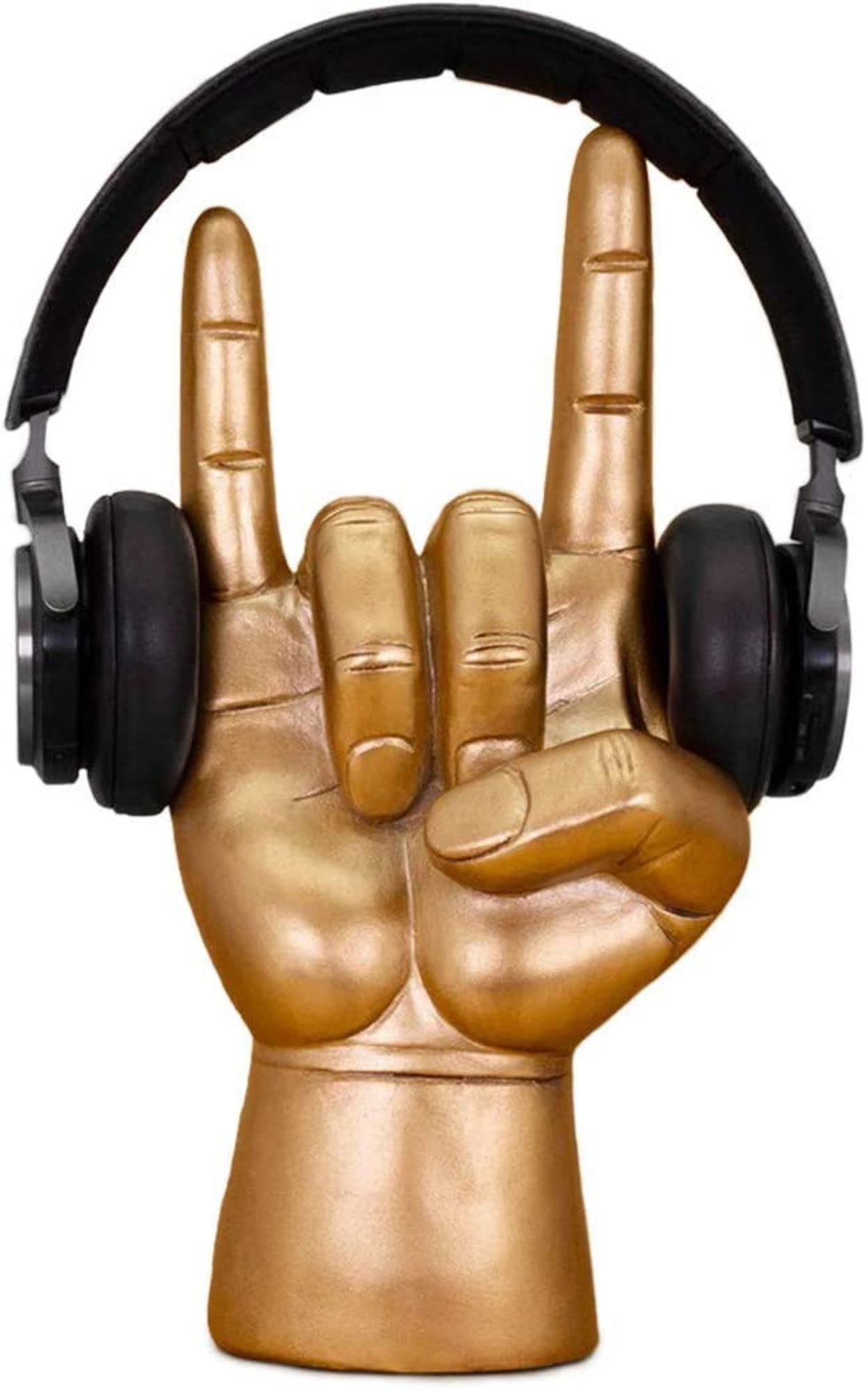 Amazon.co.jp: Rock On ヘッドホンスタンド - オーバーイヤー