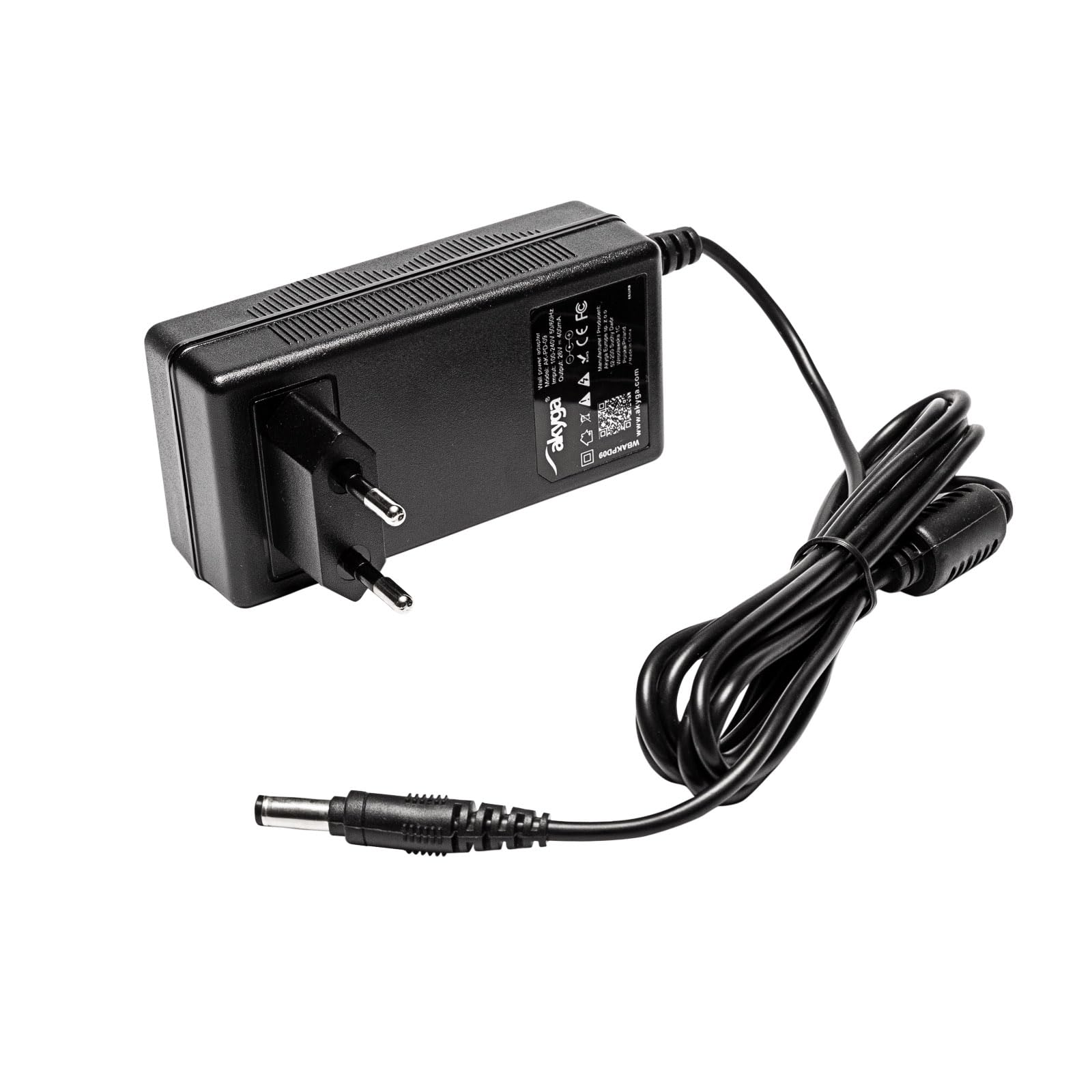 Akyga Zasilacz ładowarka AK-PD-07 kompatybilna z Dyson V10 V11 V15 odkurzacz kabel ładowania 30,45 V / 1,1 A 33,49 W AC adapter Charger 4,8 x 1,7 mm wtyczka