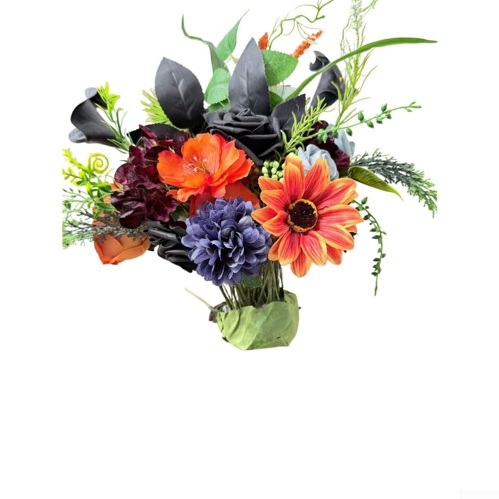 Bouquet de tête de mort lumineuse : l'alternative pour une déco Halloween réussie