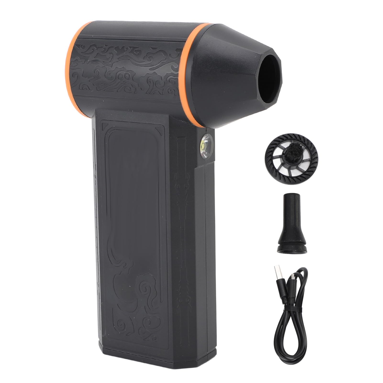 Cocoarm Plumero de Aire Eléctrico 130000RPM con Luz LED y Motor sin