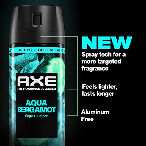 Image of AXE Fine Fragrance Collection Body Spray Aqua Bergamot 2.9 oz