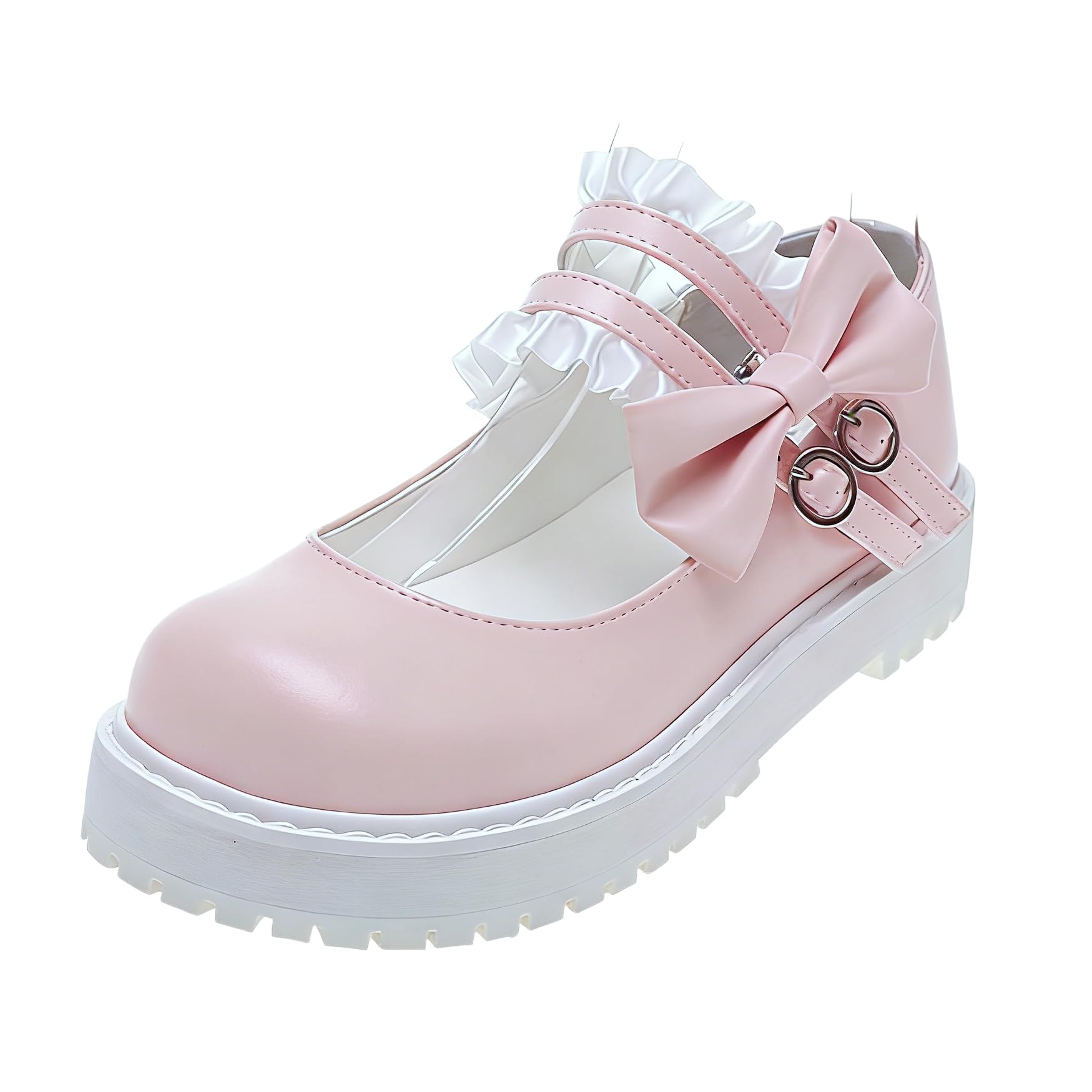 BB BEROBELLO FASHION IS AN ATTITUDE Japanese Sweet Lolita Flat Shoes Maid Cosplay Mary Jane Shoes
