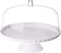 Boleira Festa 25 Cm com Pe, Ou, Bf 251 Bcf, Branco