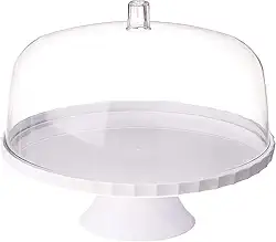 Boleira Festa 25 Cm com Pe, Ou, Bf 251 Bcf, Branco