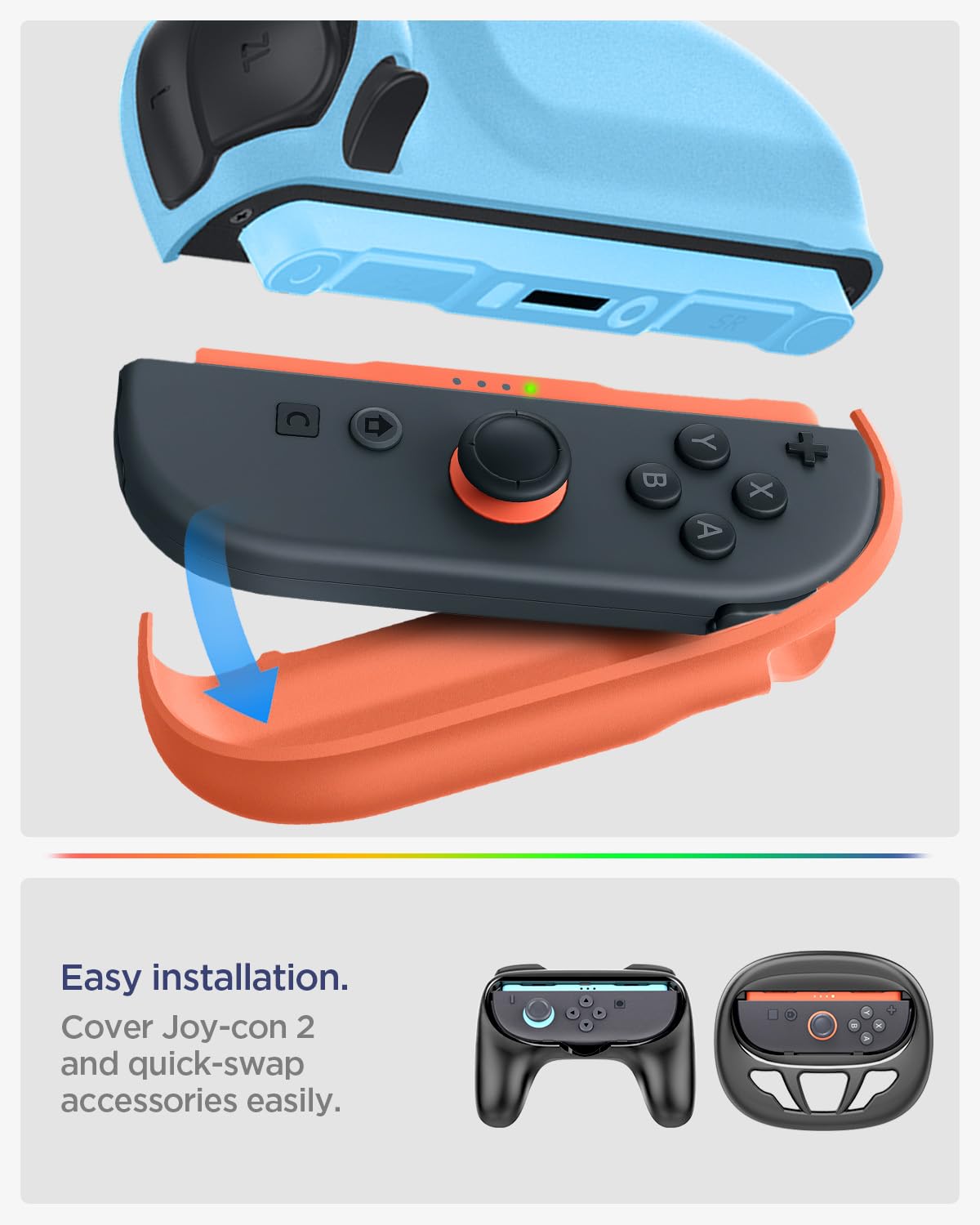 Spigen Cover Nano Pop Compatibile con Nintendo Switch 2 2025, Custodia Nintendo Switch 2 - Edizione speciale