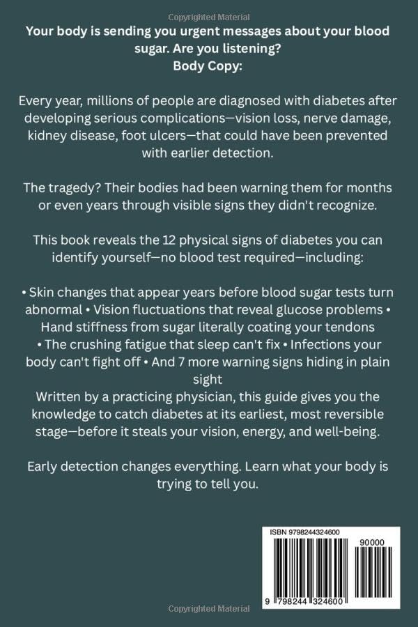 Miniatura 2 de 12 Signs of DIABETES You Can SEE Identifying Hidden Blood Sugar Issues Before They Steal Your Vision, Energy, and Well-being