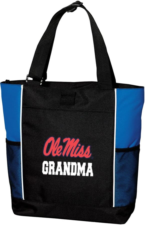 Broad Bay University of Mississippi Grandma Tote Bags TOP Ole Miss Grandma Totes