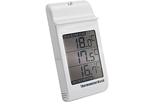 Digital Greenhouse Thermometer for Precision Climate Monitoring