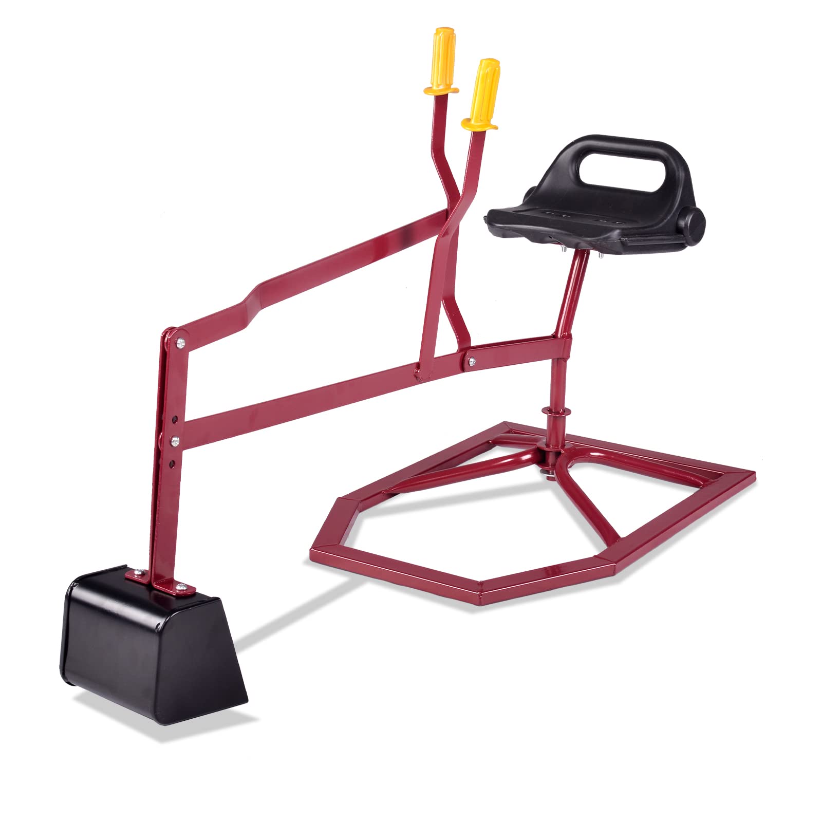 ANDGOAL Sand Digger, Moving Forward and Backward, Outdoor and Indoor Toys, Excavator Crane with Rota