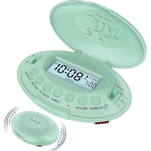 DreamSky Vibrating Alarm Clock